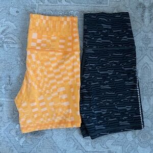 Offline by Aerie Real Me High Waisted 4” Inseams Shorts (2 Pair Bundle)